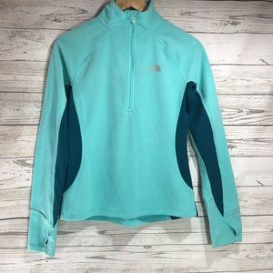 The North Face Vaporwick Flight series fleece teal